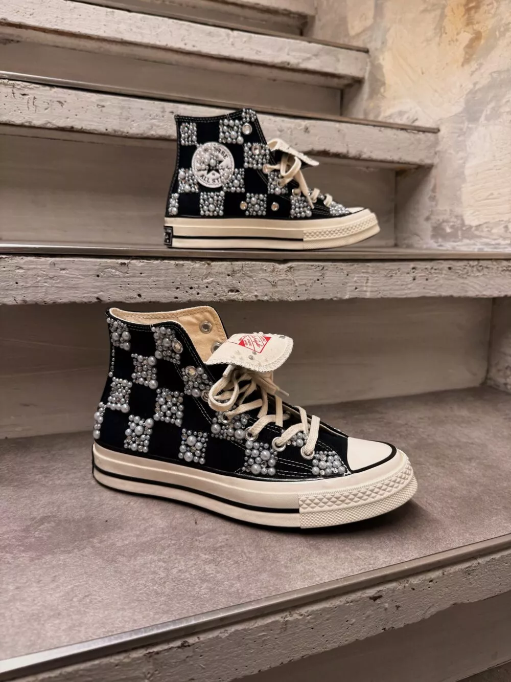CONVERSE Chuck 70 High Black Pearlized - foto 4