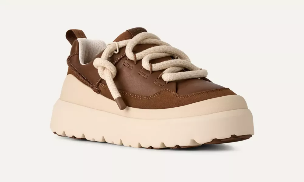 UGG HERITAGE UTILITY Sneakers Uomo Dark Chestnut Whitecap - foto 2