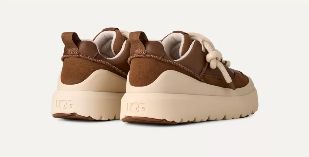 UGG HERITAGE UTILITY Sneakers Uomo Dark Chestnut Whitecap - foto 4