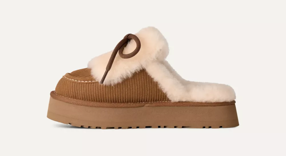 UGG DISQUETTE HERITAGE Chestnut - foto 3