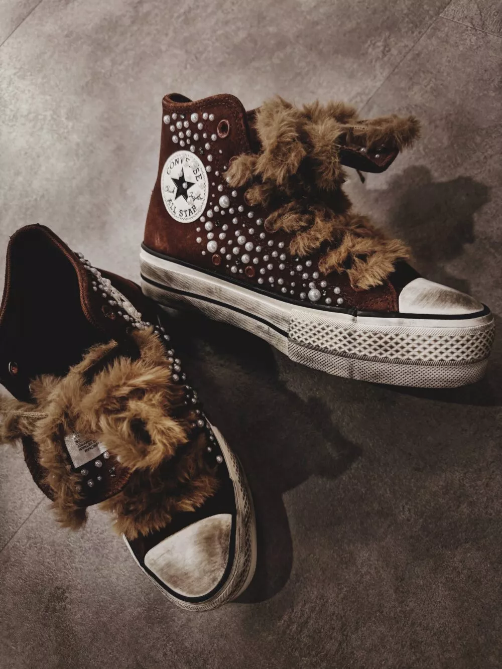 CONVERSE PLATFORM HIGH Cozy Pearl Brown - foto 2