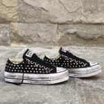 CONVERSE PLATFORM BASSA NERA BORCHIE 3