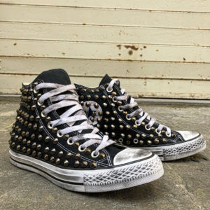 Converse Classic High Borchie Black (Full)