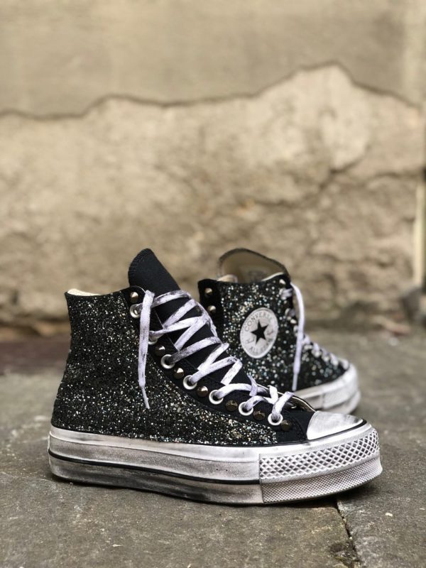 buy \u003e converse platform glitter, Up to 77% OFF