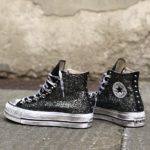 Converse Platform HIGH BLACK Glitter 2