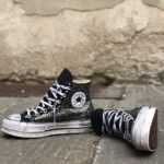 Converse Platform HIGH BLACK Glitter 3