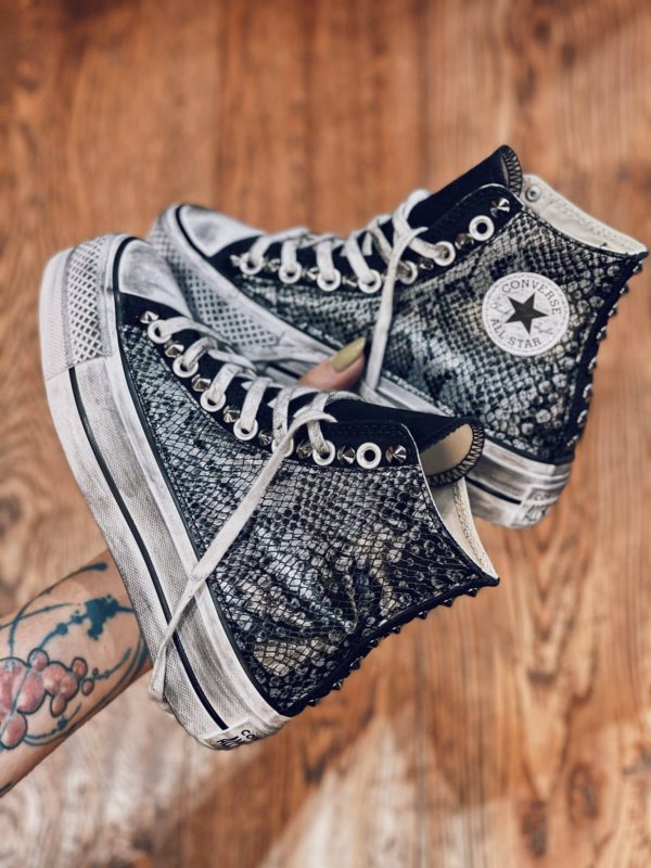 Converse Platform High Pytho Black