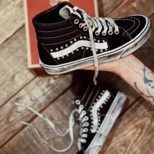 vans alte borchiate