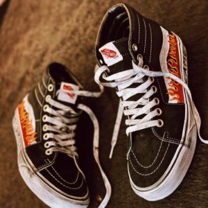 Vans Sk8-Hi Flame Black