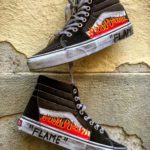 VANS SK8-HI FLAME BLACK 3