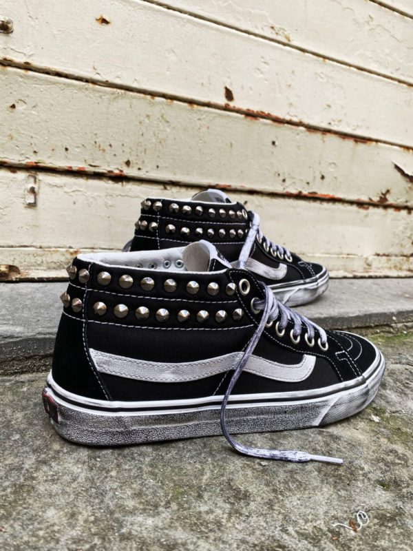 Vans Sk8-Hi Mid Black Borchie