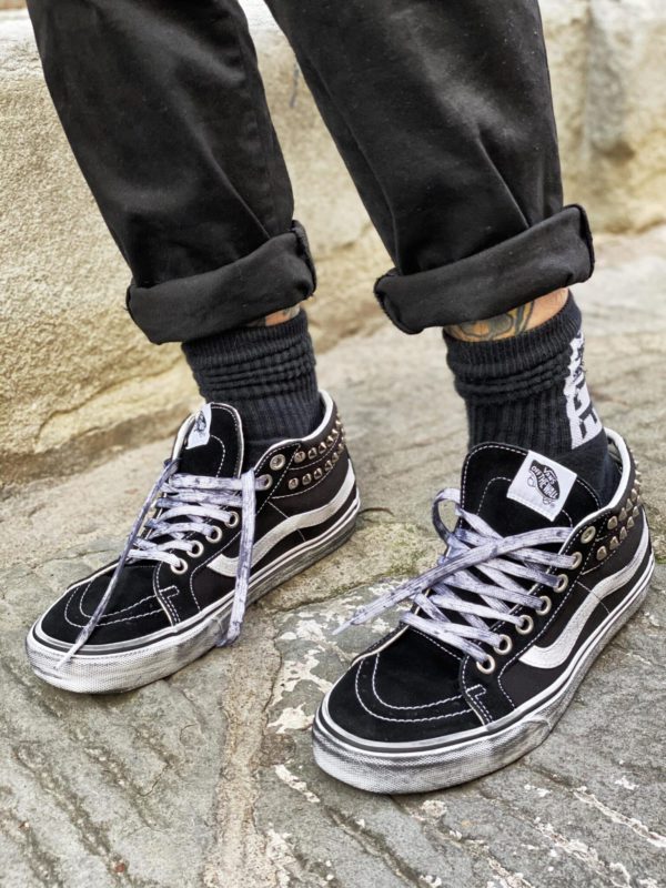 Vans Sk8-Hi Mid Black Borchie