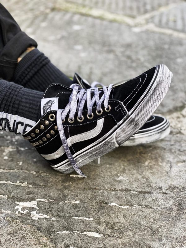 Vans Sk8-Hi Mid Black Borchie