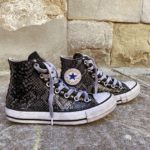 Converse Ripple Leather Black Crocco