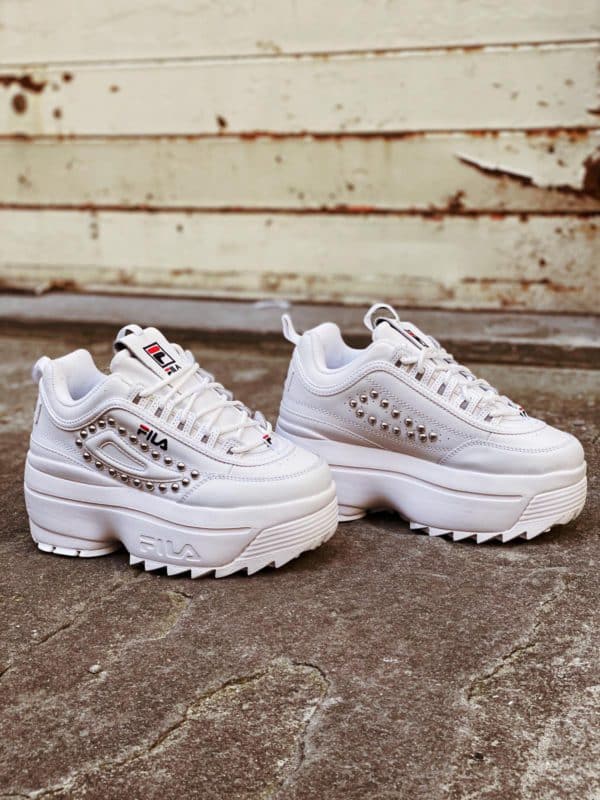 Fila Disruptor Platform White Borchie