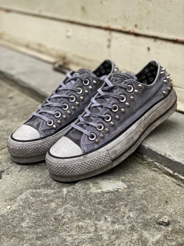 converse basse grigie whatsapp