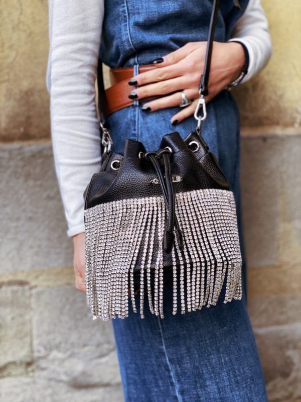 Gaelle Secchiello Nero Strass