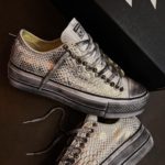 Converse Platform Low Black Floral Lux