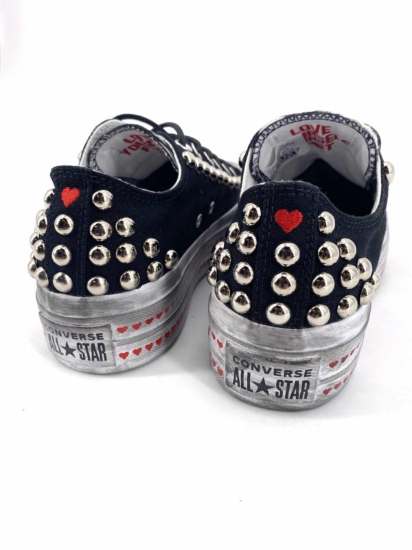 Converse Platform Low Canvas Love Zebra
