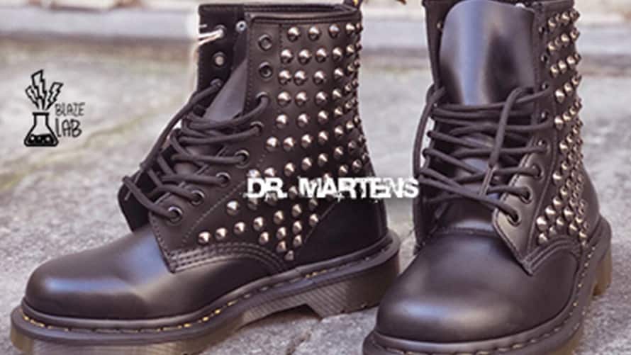 dr martens cuciture bianche