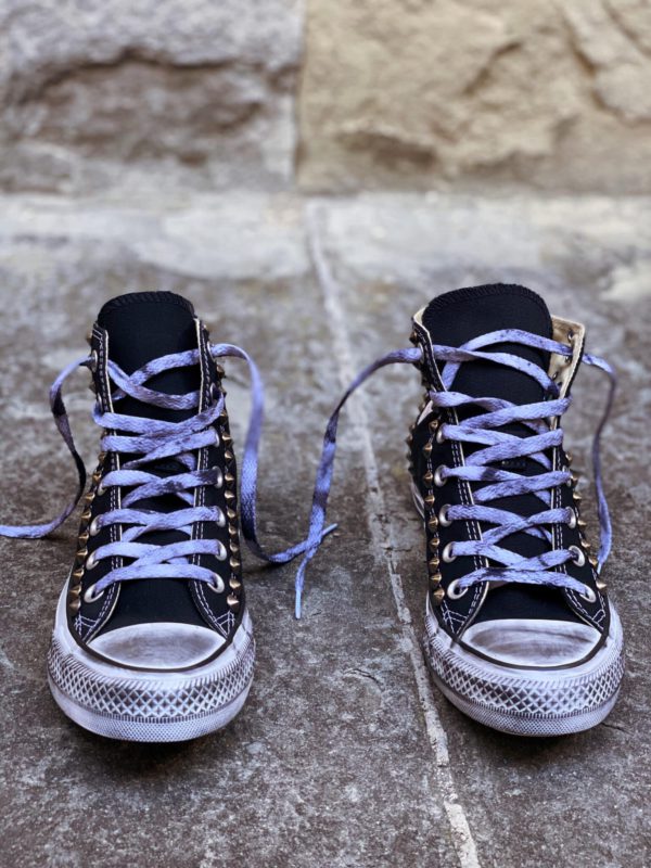 Converse Classic High Black Back Studs