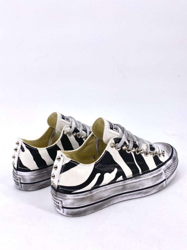 Converse Platform Low White Zebra Lux
