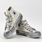 Converse Platform High Layer Black Glitter