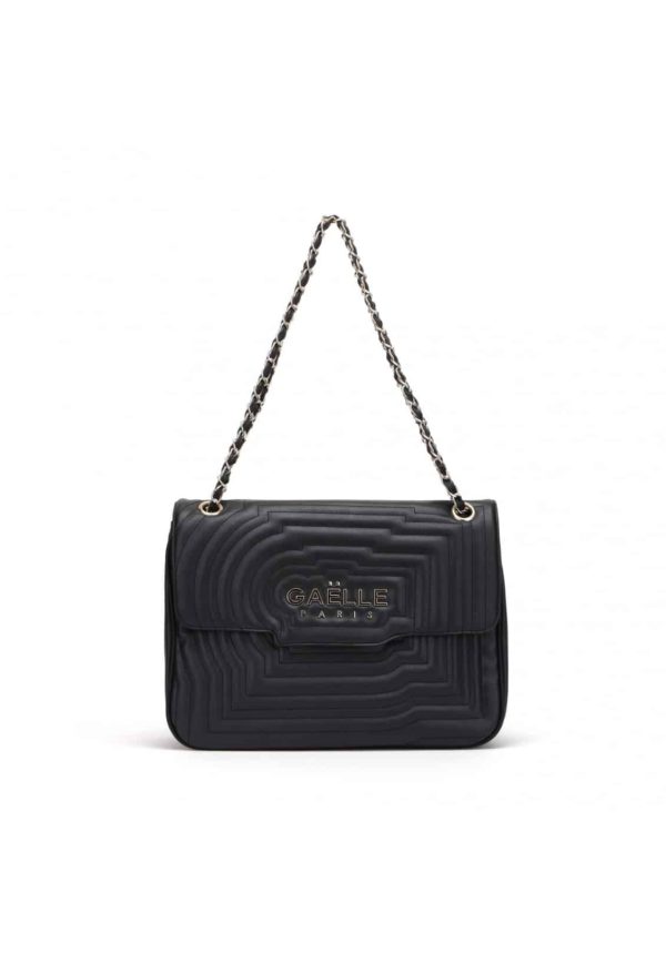 Gaelle. Maxi Tracolla Logo Black