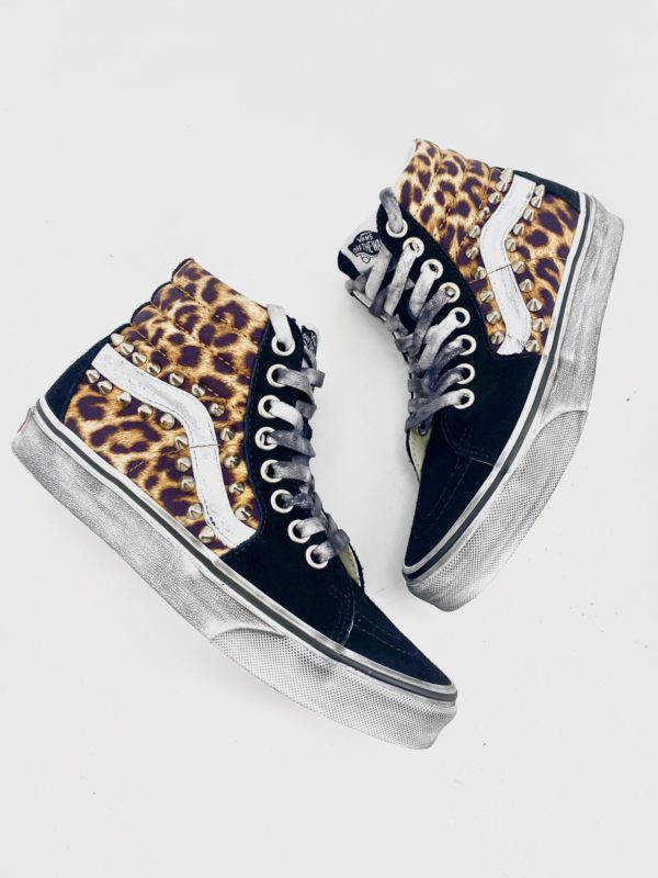 Vans Sk8 Hi Classic Leopard