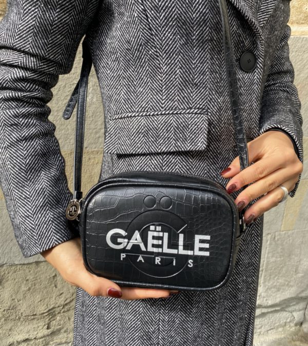 Gaelle Tracollina Con Zip Croco