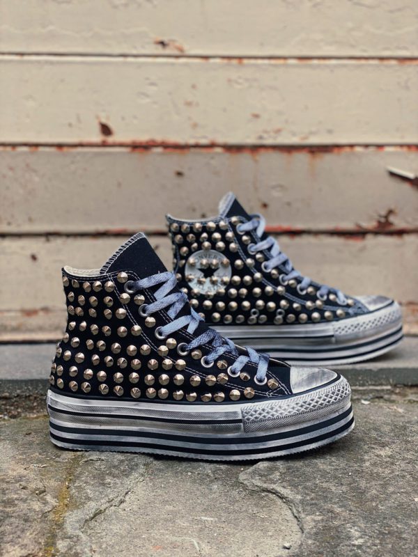 Converse Platform High Layer Black Borchie Full
