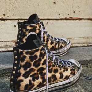 Converse Platform Eva High Black Leo Leather