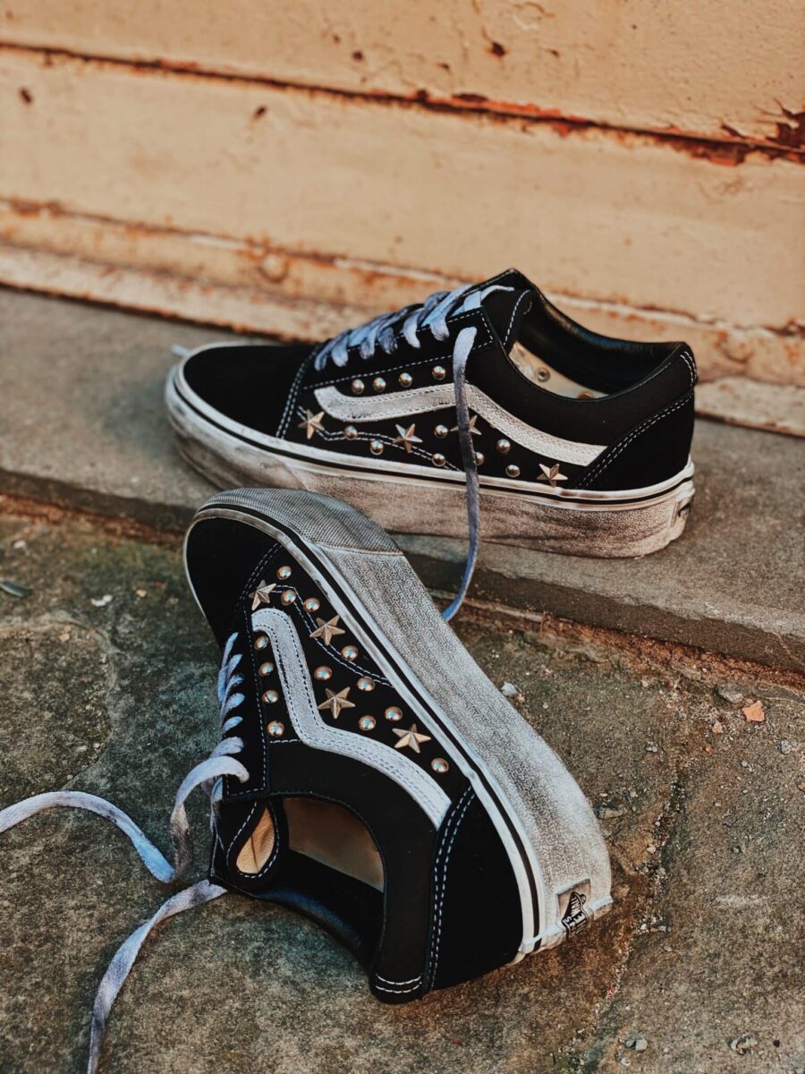 Vans Old Skool Platform Studs And Stars - immagine 1
