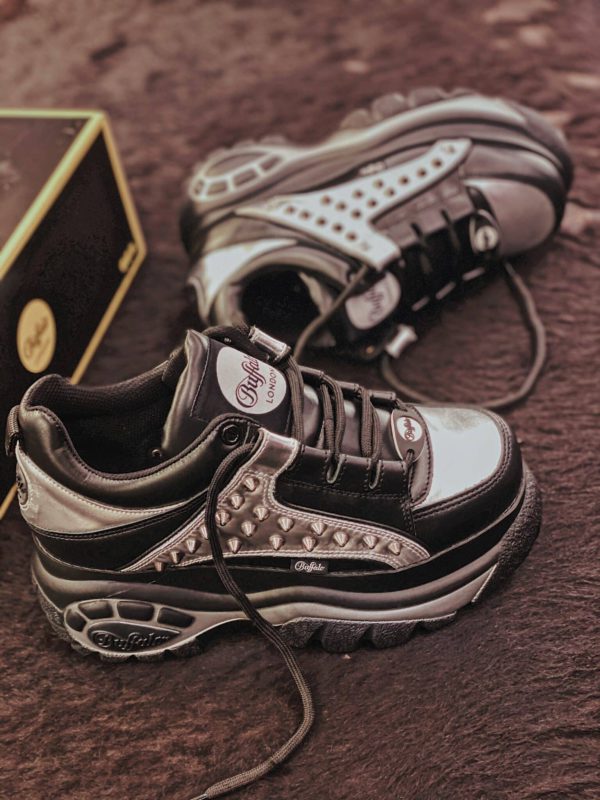 Buffalo Low Metallic Black Silver
