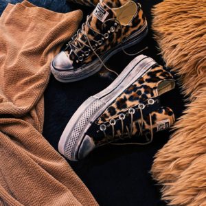 Converse Platform Low Black Teddy Leo
