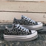 Vans Old Skool Platform Bandana (Black)