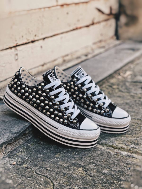 Converse Platform Low Layer Black Borchie (Full)