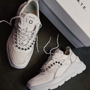 D.A.T.E. Fuga Patent White Borchie