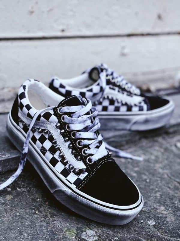 vans old skool platform blu