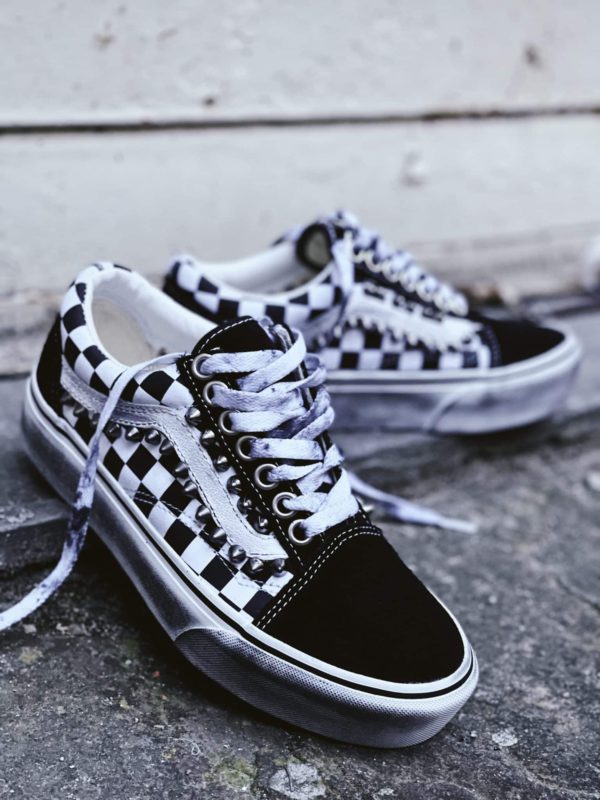Vans Old Skool Platform Checks (Borchie)