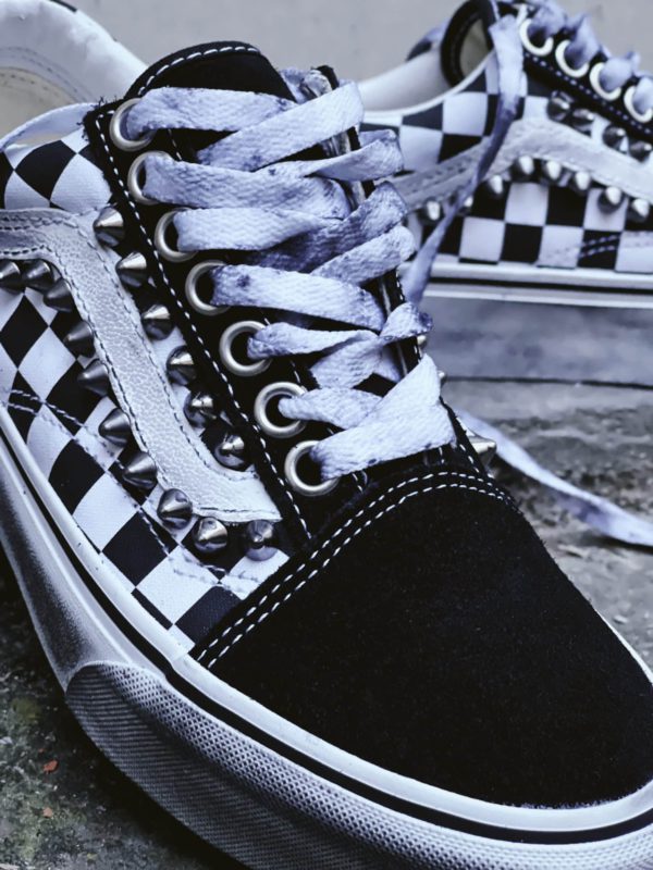 Vans Old Skool Platform Checks (Borchie)