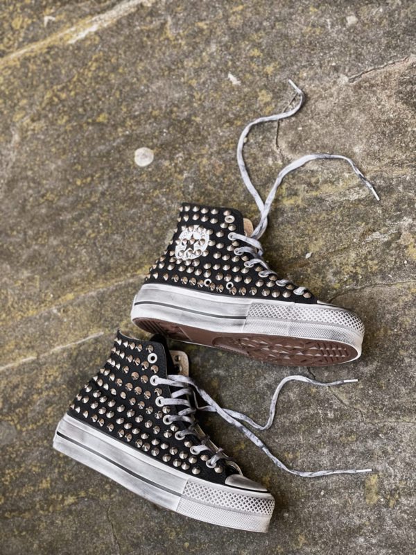 Converse Platform High Borchie Black (Full)