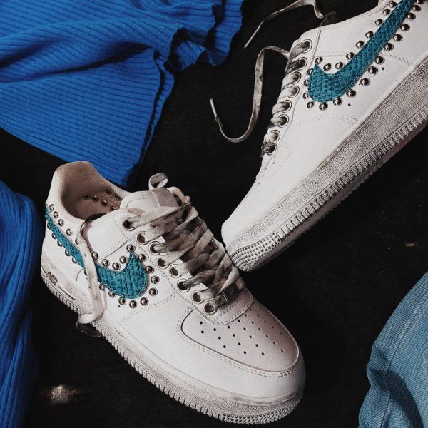 NIKE Air Force Low White Snk 003