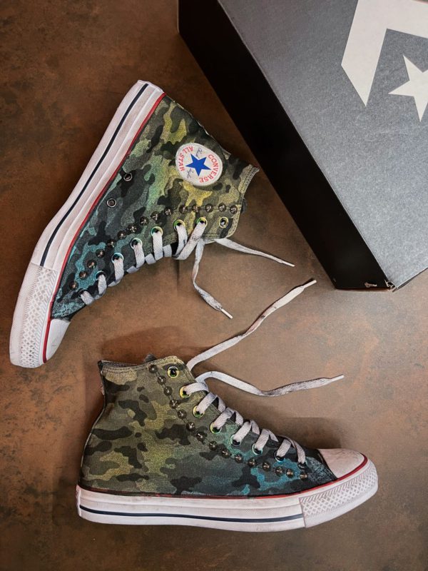 Converse All Stars Classic Ltd Camo Graffiti Borchie