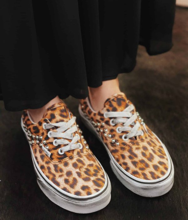 Vans Era Leopard Borchie Sferiche