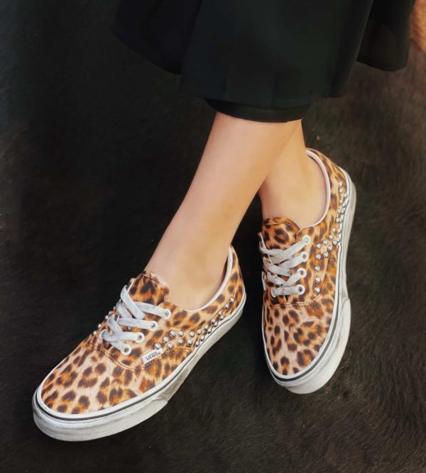 Vans Era Leopard Borchie Sferiche