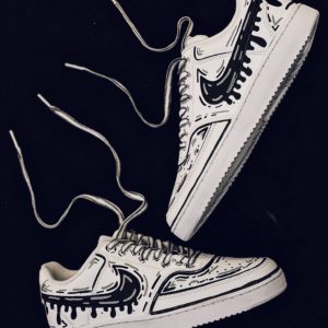 Nike Court Vision Cartoon