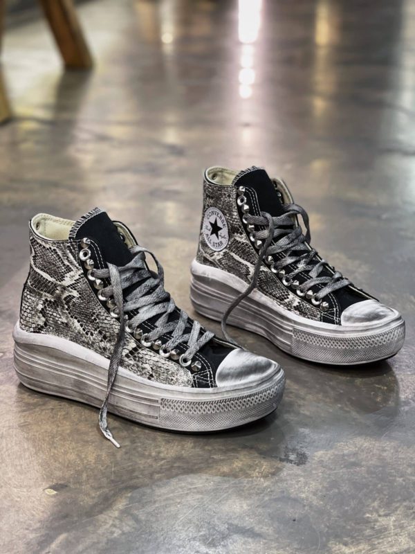 Converse Platform Move Black Cob White