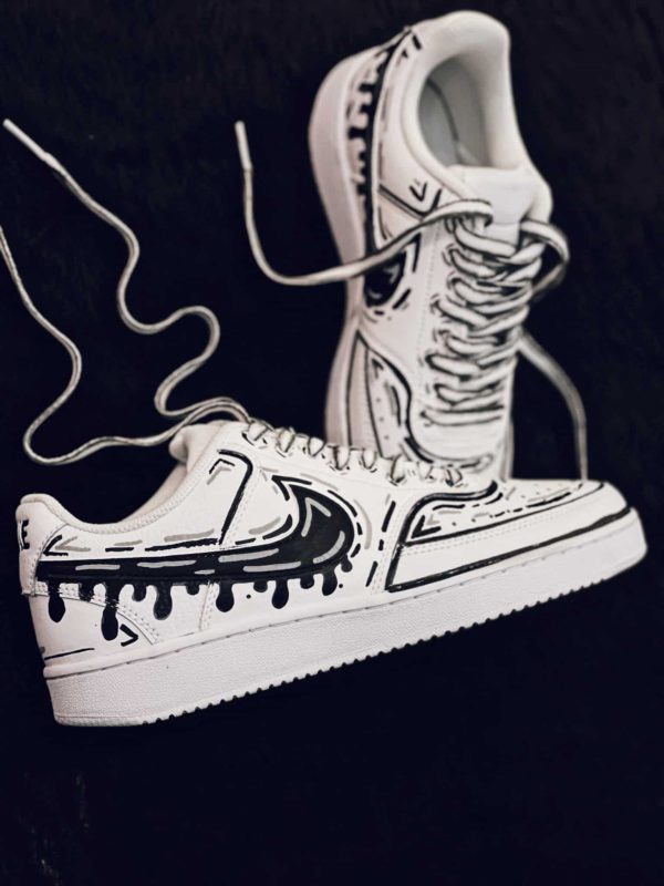 Nike Court Vision Cartoon