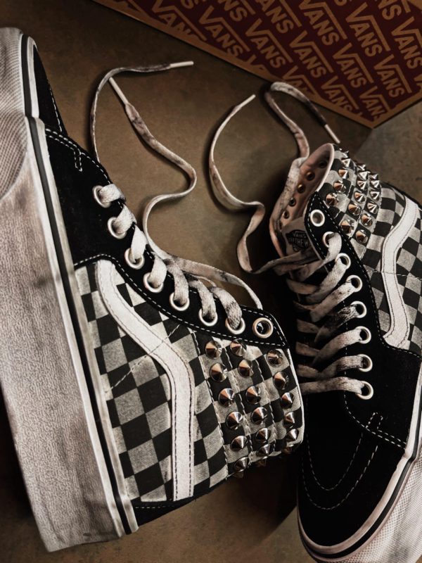 Vans sk8 hi borchie sales